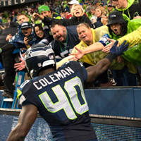 Seattle Seahawks FB Derrick Coleman on being a deaf NFL player